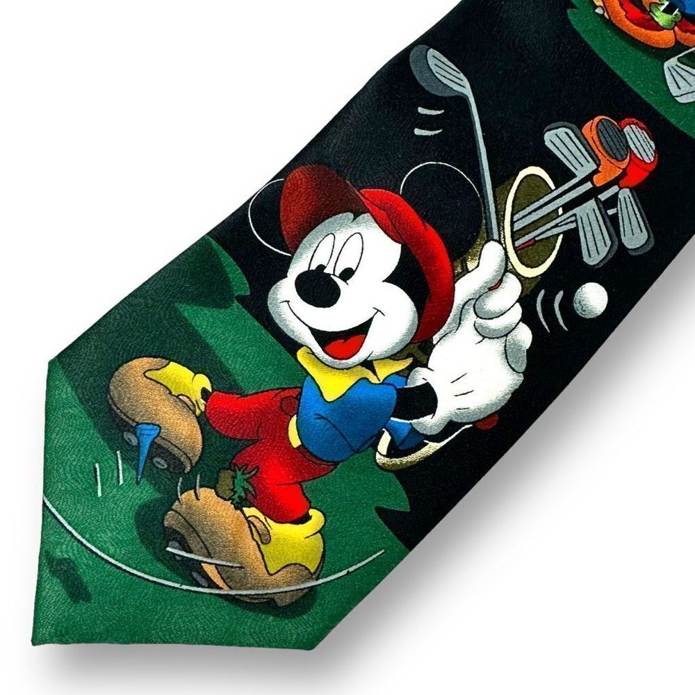 Mickey Unlimited Mickey and Friends Golf Tie